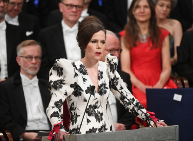 File photo of Professor Sara Danius