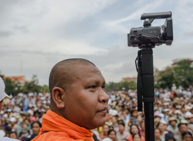 Venerable Luon Sovath - activist Buddhist monk who documented some events of the film.