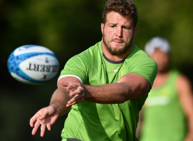 Australia prop James Slipper.