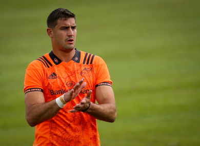 Grobler played 11 times for Munster this season.