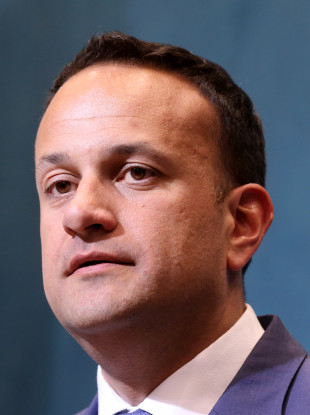Taoiseach Leo Varadkar speaking to the media about the Cervical Check scandal