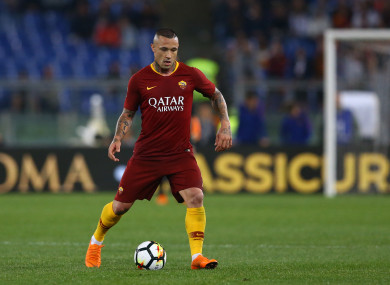 Nainggolan has a fractious relationship with Martinez.