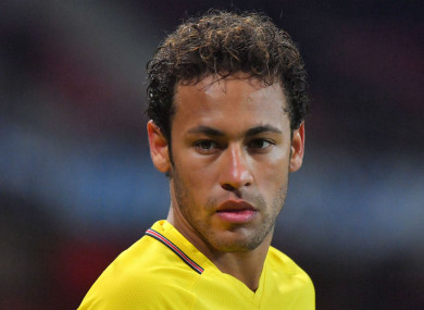 PSG forward Neymar.