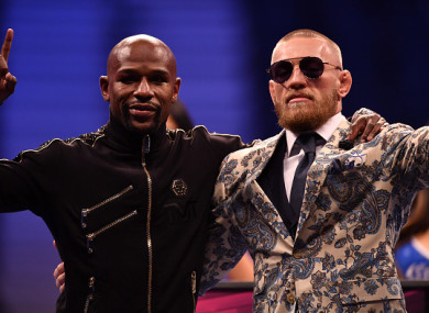 Mayweather and McGregor cashed in after their fight last August.