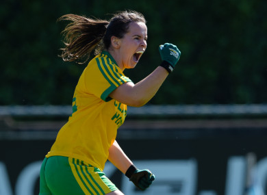 Geraldine Mclaughlin scored 3-3 on Sunday.