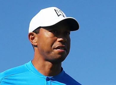 Tiger Woods has struggled early on at the US Open.