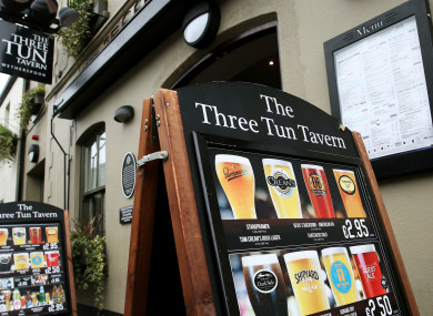 The Three Tun Tavern, a Wetherspoon pub in Dublin's Blackrock.