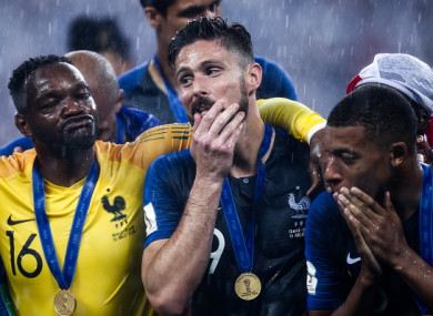 Giroud failed to hit the target in Russia.