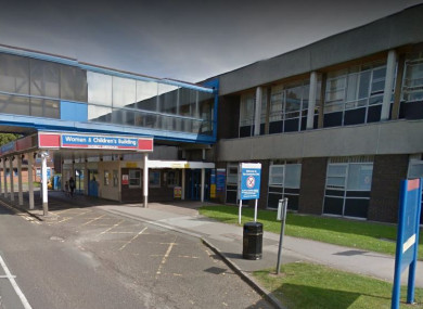 The maternity building at the Countess of Chester Hospital.