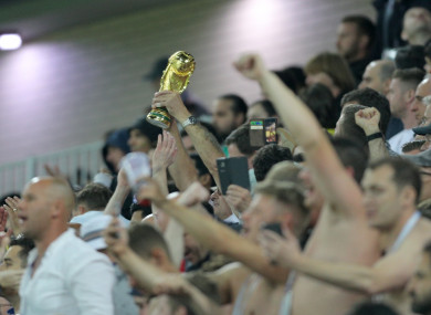 England fans in Russia.
