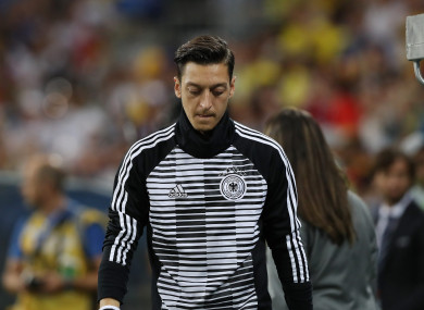 Mesut Ozil (file pic).