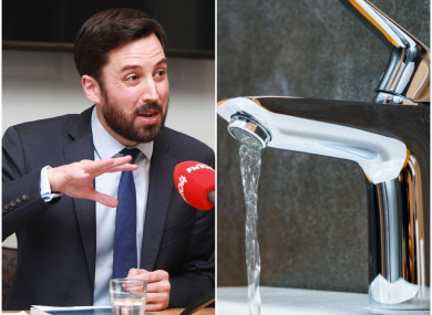 Minister Eoghan Murphy issued the latest water warning this evening.