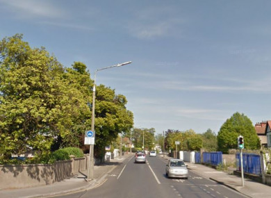 The Howth Road in north Dublin.