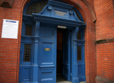 The outside of the Coroner's Court in Dublin