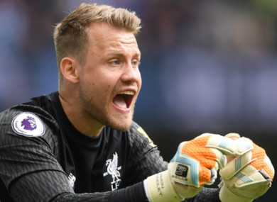 Klopp admits Mignolet isn't happy being No 2 at Anfield.