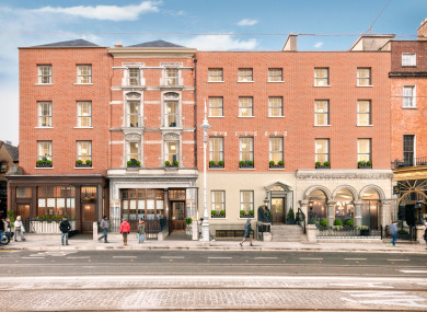 CGI of proposed redevelopment of 33-36 Dawson Street
