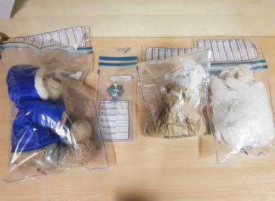 The seized drugs