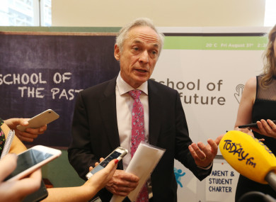 Education Minister Richard Bruton