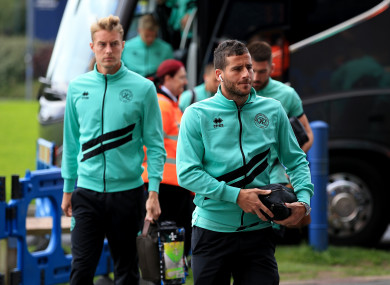QPR's Tomer Hemed (right).