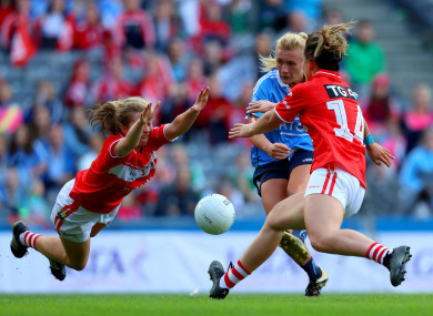 On the double: Carla Rowe.