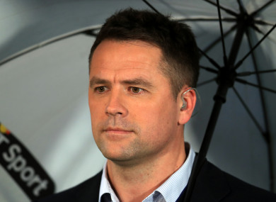 Michael Owen (file pic).