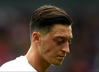 Arsenal star Mesut Ozil