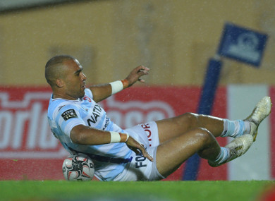 Zebo scored a consolation try at the death (file photo).