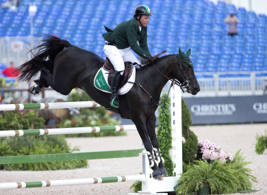 Cian O'Connor aboard Good Luck (file pic).