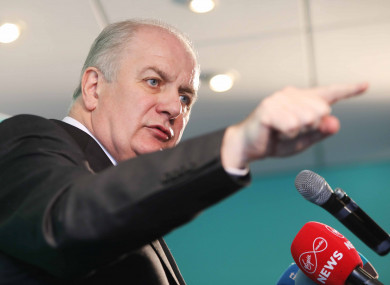 Duffy launched his campaign at the Smithfield Business Centre in Dublin.