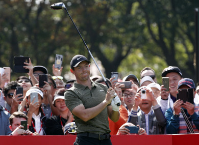 Rory McIlroy endured a difficult second round at the WGC-HSBC Champions event in Shanghai.