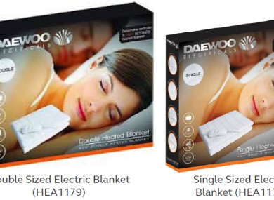Daewoo Electric Blankets