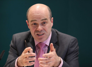 Former Communications Minister Denis Naughten.