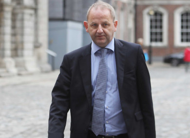 Maurice McCabe arrives at the Disclosures Tribunal.