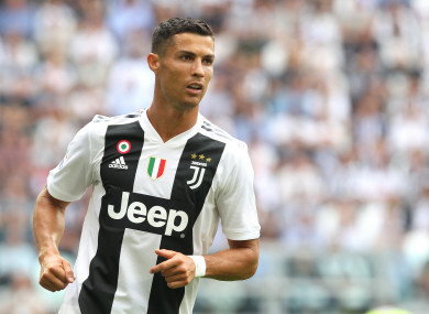 Cristiano Ronaldo.