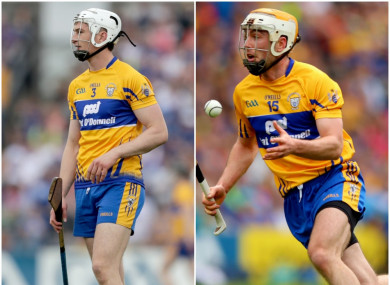 Clare duo Conor Cleary (Kilmaley) and Conor McGrath (Cratloe) were in opposition today.