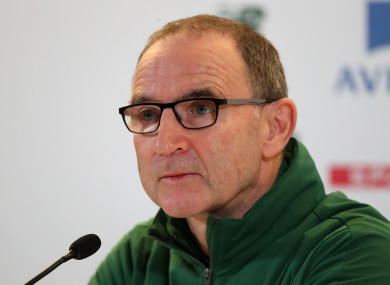 Martin O'Neill (file pic).