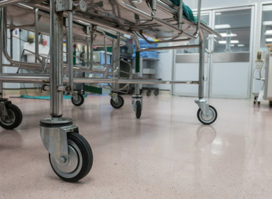 File photo of hospital bed