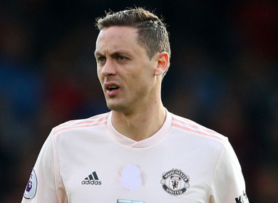 Manchester United's Nemanja Matic