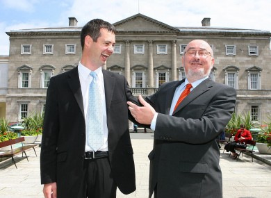 Sinn Féin's Dáil leader Caoimhghín Ó Caoláin may soon be welcoming Pearse Doherty into his ranks, if the latest opinion poll results bear fruit.