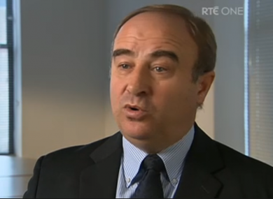 Bill Prazifka, Financial Services Ombudsman, speaking to RTÉ's Prime Time last night.