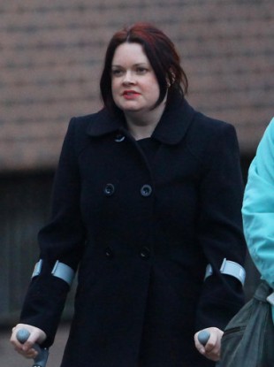 Victoria Fabian, leaving Maidstone Crown Court in Kent on Wednesday 9 February 2011.