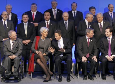 Finance ministers at last month's G20 summit: it has emerged that the French finance ministry's computers were attacked in December, with documents on the summit being sent to Chinese addresses.