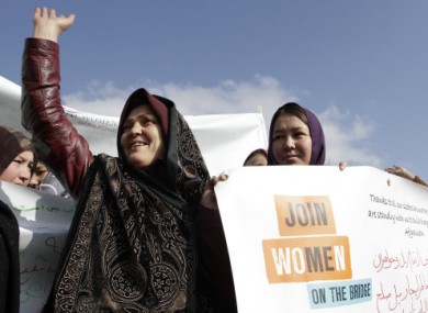 Afghan women celebrate IWD in Kabul
