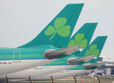 The report recommends selling the state's Aer Lingus shares.