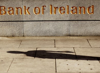 Bank of Ireland on Baggot Street in Dublin.