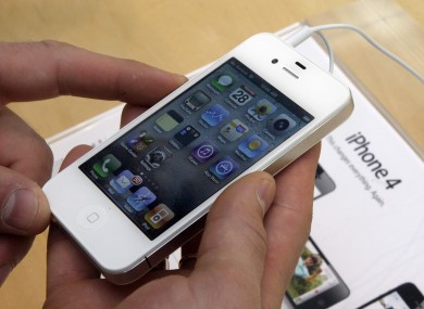 Apple released a white iPhone 4 earlier this year