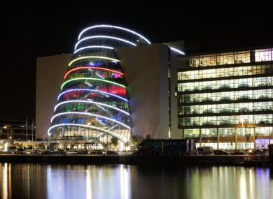 The National Convention Centre at Spencer Dock: Dublin is one of three cities shortlisted to become the World Design Capital for 2014.