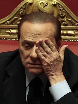 Silvio Berlusconi won't want to look at how the markets are pricing a loan to his government.