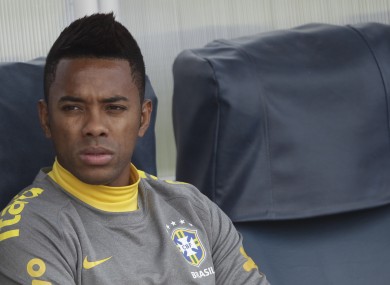 Robinho had an unhappy spell at City before moving to AC Milan.