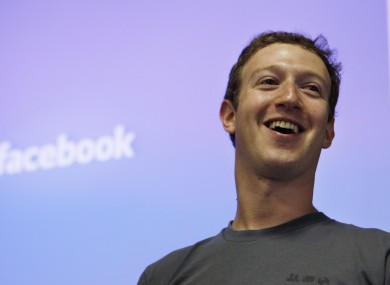 Facebook founder Mark Zuckerberg